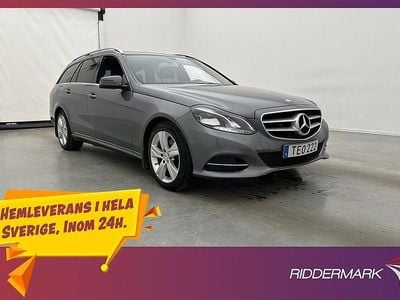 Grå Begagnad 2016 Mercedes E220 Avantgarde Kombi | 209 800 kr (Superpris)