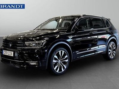Begagnad VW Tiguan Allspace R-line 203 HK (149 kW) 2021 Svart SUV