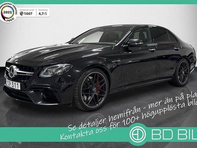 Begagnad Mercedes E63S AMG 612 HK (450 kW) 2017 Svart Sedan