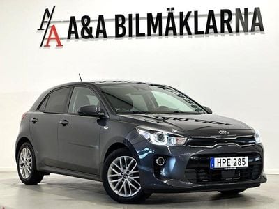 Begagnad Kia Rio 84 HK (61 kW) 2018 Grå Halvkombi
