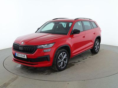 Röd Begagnad 2022 Skoda Kodiaq SportLine SUV | 345 000 kr (Marknadspris)