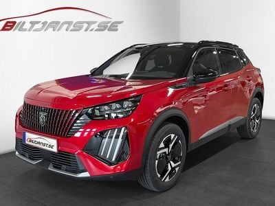 Röd Begagnad 2024 Peugeot 2008 GT SUV | 269 900 kr (Marknadspris)
