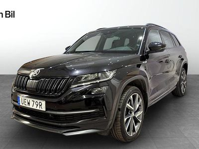 Svart Begagnad 2019 Skoda Kodiaq Business Line SUV | 349 900 kr (Dyr)