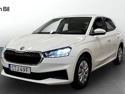 Begagnad Skoda Fabia Ambition 80 HK (58 kW) 2023 Candy white Halvkombi