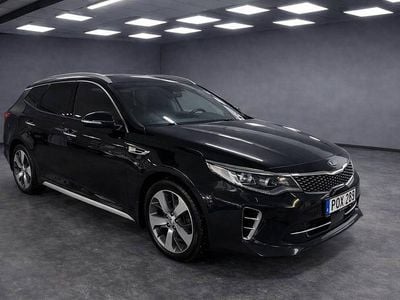 Begagnad Kia Optima GT-Line 141 HK (103 kW) 2016 Svart Kombi