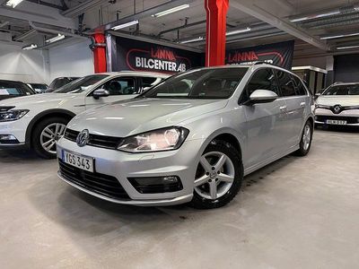 Begagnad VW Golf VII R-line 110 HK (80 kW) 2017 Silver Kombi
