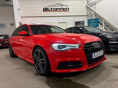 Röd Begagnad 2015 Audi A6 S-Line Kombi | 199 000 kr (Marknadspris)