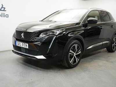 Svart Begagnad 2021 Peugeot 3008 SUV | 259 900 kr (Lite dyr)