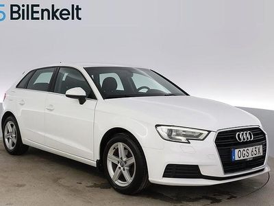 Begagnad Audi A3 Proline 151 HK (111 kW) 2019 Vit Sedan