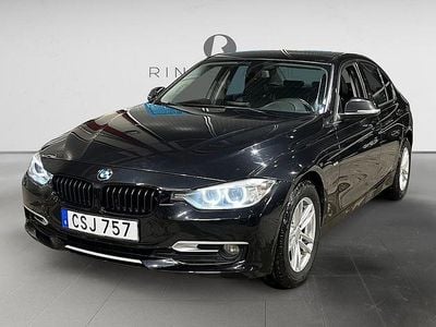 Begagnad BMW 320 184 HK (135 kW) 2014 Svart Sedan