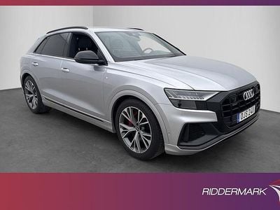 Begagnad Audi Q8 S-Line 462 HK (339 kW) 2021 Silver SUV