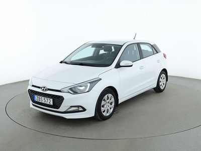Vit Begagnad 2017 Hyundai i20 Halvkombi | 115 000 kr (Marknadspris)