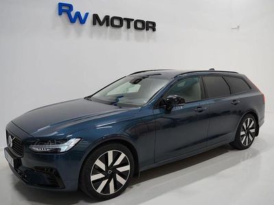 Blå Begagnad 2024 Volvo V90 Ultimate Kombi | 549 900 kr (Marknadspris)
