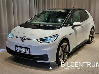 Vit Begagnad 2021 VW ID.3 Pro Performance Halvkombi | 219 900 kr (Marknadspris)