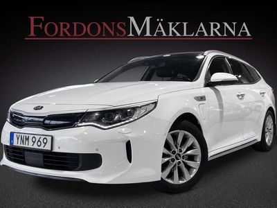 begagnad Kia Optima Hybrid PLUG-IN REA RACE PLUSPAKET 2 NAVI H&K