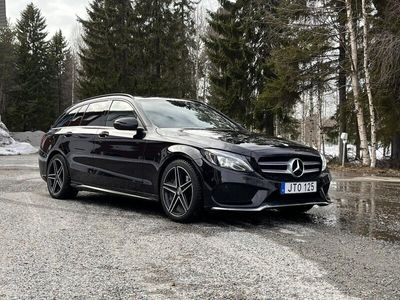 begagnad Mercedes C220 d Amg paket burmester