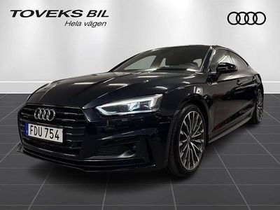 Begagnad Audi A5 Sportback Exclusive 252 HK (185 kW) 2017 Blå Halvkombi