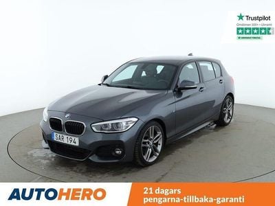 Grå Begagnad 2018 BMW 118 M Sport Halvkombi | 187 000 kr (Marknadspris)