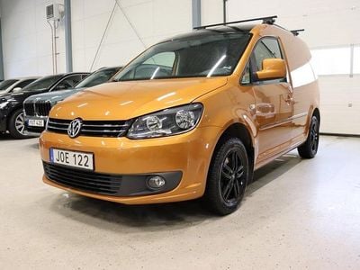Begagnad VW Caddy Edition 102 HK (75 kW) 2015 Orange Minibuss