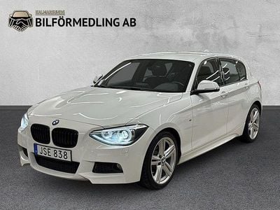 Vit Begagnad 2015 BMW 116 M Sport Halvkombi | 124 900 kr (Marknadspris)