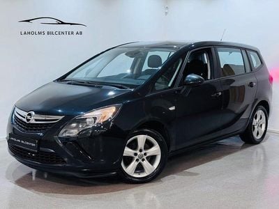 Svart Begagnad 2016 Opel Zafira Tourer Enjoy Minibuss | 99 900 kr (Marknadspris)