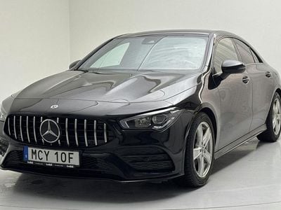 Begagnad Mercedes CLA180 AMG 136 HK (100 kW) 2021 Svart Sedan