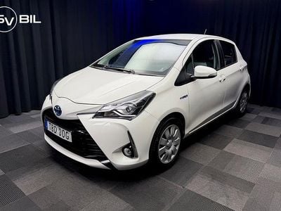 Begagnad Toyota Yaris Hybrid Active 101 HK (74 kW) 2019 Vit Halvkombi