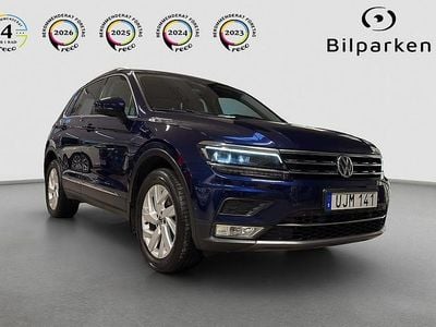 Begagnad VW Tiguan GT 190 HK (139 kW) 2017 Blå SUV