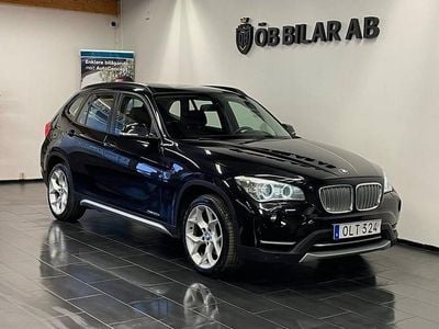 Begagnad BMW X1 xLine 184 HK (135 kW) 2014 Svart SUV