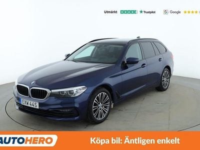 Begagnad BMW 520 Sport Line 192 HK (141 kW) 2019 Blå Kombi