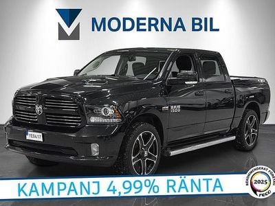 Svart Begagnad 2017 RAM 1500 Pickup | 369 900 kr (Marknadspris)