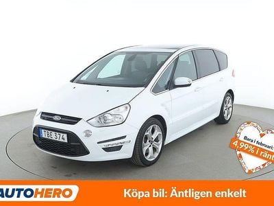 Begagnad Ford S-MAX S 165 HK (121 kW) 2014 Vit Minibuss