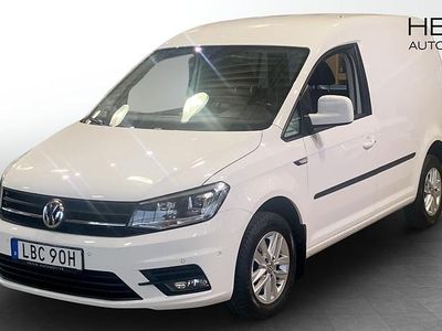 Vit (white) Begagnad 2019 VW Caddy Minibuss | 164 900 kr (Lite dyr)