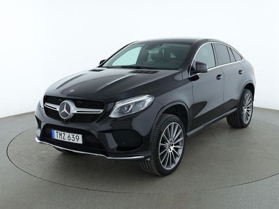 Begagnad Mercedes GLE350 AMG line 261 HK (191 kW) 2018 Svart Sportkupé