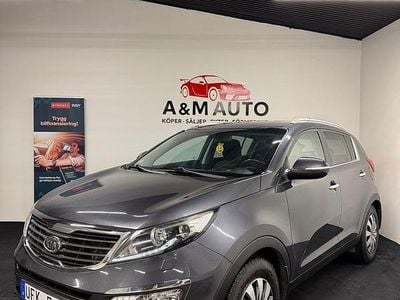 Begagnad Kia Sportage EX 116 HK (85 kW) 2010 Grå SUV