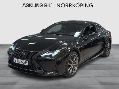 Svart Begagnad 2019 Lexus RC300h Sport Line Sportkupé | 349 000 kr