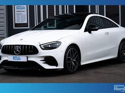 Vit Begagnad 2021 Mercedes E300 AMG Sportkupé | 459 900 kr (Lite dyr)