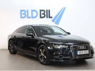 begagnad Audi A7 3.0TDI V6 QUATTRO D-VÄRM KAMERA DRAG NAVI S-Line Euro 6