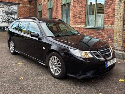 Svart Begagnad 2008 Saab 9-3 Linear Kombi | 51 000 kr (Marknadspris)