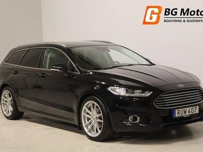 Svart Begagnad 2015 Ford Mondeo Business Edition Kombi | 119 800 kr (Marknadspris)