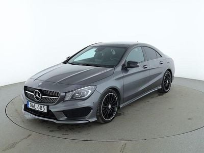 Grå Begagnad 2016 Mercedes CLA200 AMG line Sportkupé | 205 000 kr (Marknadspris)