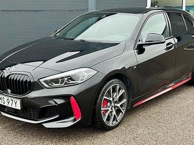 Begagnad BMW 128 M Sport 265 HK (194 kW) 2020 Svart Halvkombi