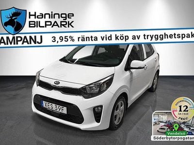 Begagnad Kia Picanto 84 HK (61 kW) 2019 Vit Halvkombi