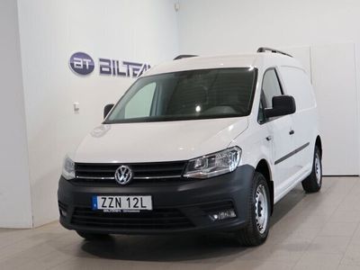 begagnad VW Caddy Maxi Skåp 2.0 TDI DSG, Värmare, Drag 2020, Transportbil