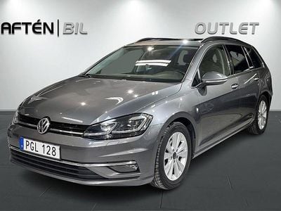 Indium grey metallic Begagnad 2017 VW Golf VII GT Kombi | 144 800 kr (Bra pris)