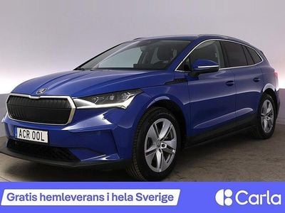 Blå Begagnad 2022 Skoda Enyaq iV SUV | 376 900 kr (Marknadspris)