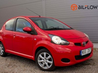 begagnad Toyota Aygo 5-dörrar/Nyserv/Bes/Lågmil/Toppskick