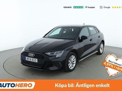 Svart Begagnad 2022 Audi A3 Sedan | 217 000 kr (Bra pris)
