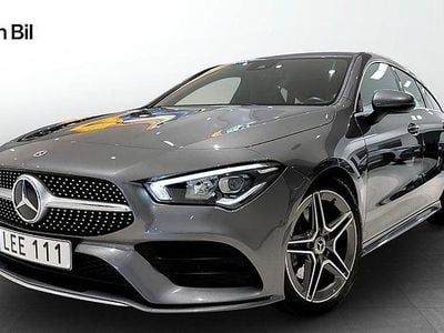 Mörkgrå Begagnad 2019 Mercedes CLA200 Shooting Brake AMG Kombi | 289 500 kr (Marknadspris)