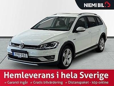 Begagnad VW Golf Alltrack S 184 HK (135 kW) 2017 Vit Kombi